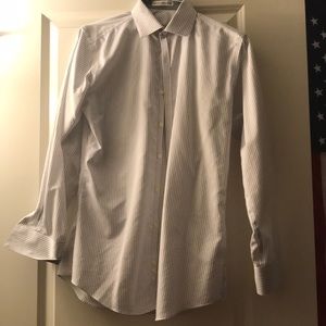 Dress Shirt Men’s 15 32/33 slim fit. Striped